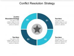Conflict resolution strategy ppt powerpoint presentation file gallery cpb