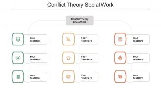 Conflict Theory Social Work Ppt Powerpoint Presentation Show Backgrounds Cpb