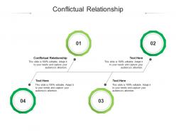 Conflictual relationship ppt powerpoint presentation model samples cpb