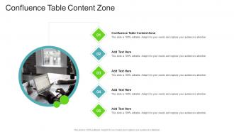 Confluence Table Content Zone In Powerpoint And Google Slides Cpb