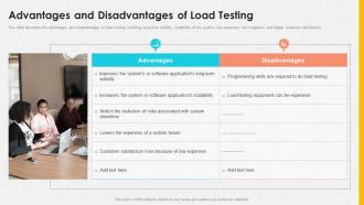 Conformance Testing IT Advantages And Disadvantages Of Load Testing Ppt Ideas