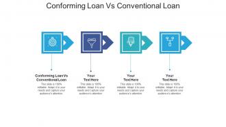 Conforming loan vs conventional loan ppt powerpoint presentation model sample cpb