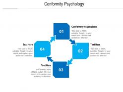 Conformity psychology ppt powerpoint presentation visual aids model cpb