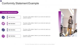 Conformity Statement Example In Powerpoint And Google Slides Cpb