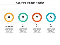 Confounder effect modifier ppt powerpoint presentation professional deck cpb