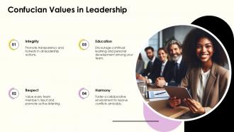 Confucian Values In Leadership PPT Summary ACP