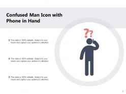 Confused Man Question Raising Hands Sitting Elbow Alternatives