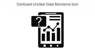 Confused Unclear Data Monotone Icon In Powerpoint Pptx Png And Editable Eps Format