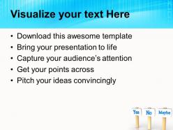 Confusion in taking decision powerpoint templates ppt themes and graphics 0313