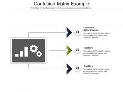 Confusion matrix example ppt powerpoint presentation infographics visual aids cpb