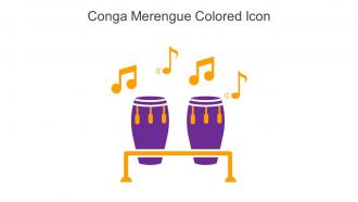 Conga Merengue Colored Icon In Powerpoint Pptx Png And Editable Eps Format