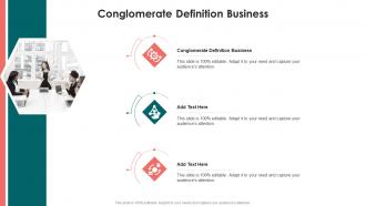 Conglomerate Definition Business In Powerpoint And Google Slides Cpb
