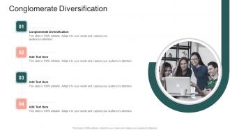 Conglomerate Diversification In Powerpoint And Google Slides Cpb