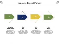 Congress implied powers ppt powerpoint presentation inspiration gridlines cpb