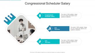 Congressional Scheduler Salary In Powerpoint And Google Slides Cpb