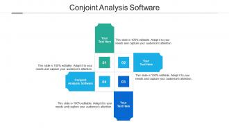 Conjoint analysis software ppt powerpoint presentation slides portfolio cpb