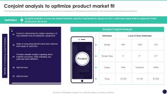 Conjoint Analysis To Optimize Product Market Fit Brand Value Measurement Guide