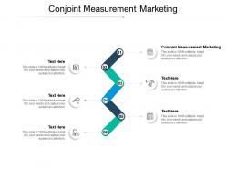 Conjoint measurement marketing ppt powerpoint presentation slides background image cpb