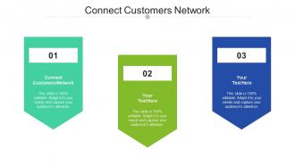 Connect customers network ppt powerpoint presentation summary clipart images cpb