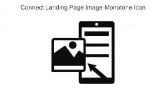 Connect Landing Page Image Monotone Icon In Powerpoint Pptx Png And Editable Eps Format