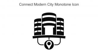 Connect Modern City Monotone Icon In Powerpoint Pptx Png And Editable Eps Format