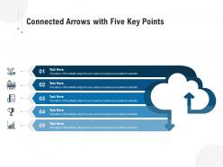 Connected arrows with five key points