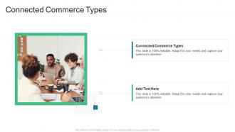 Connected Commerce Types In Powerpoint And Google Slides Cpb