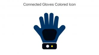 Connected Gloves Colored Icon In Powerpoint Pptx Png And Editable Eps Format