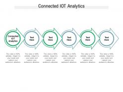 Connected iot analytics ppt powerpoint presentation model microsoft cpb