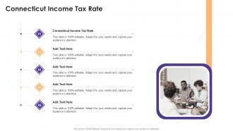 Connecticut Income Tax Rate In Powerpoint And Google Slides Cpb