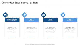Connecticut State Income Tax Rate In Powerpoint And Google Slides Cpb