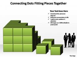 connecting dots fitting pieces together powerpoint templates