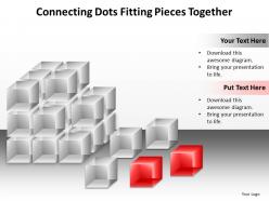 Connecting dots fitting pieces together powerpoint templates infographics images 21