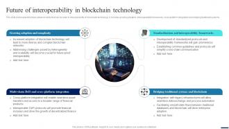 Connecting Ecosystems Introduction Future Of Interoperability In Blockchain BCT SS