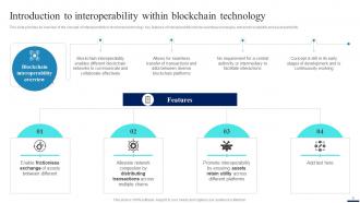 Connecting Ecosystems Introduction To Blockchain Interoperability BCT CD Attractive Image