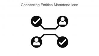 Connecting Entities Monotone Icon In Powerpoint Pptx Png And Editable Eps Format