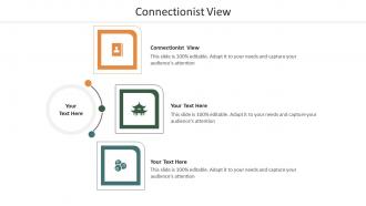 Connectionist View Ppt Powerpoint Presentation Show Design Ideas Cpb
