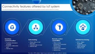 Connectivity Features Offered By IoT System