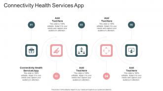 Connectivity Health Services App In Powerpoint And Google Slides Cpb