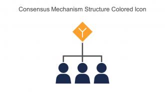 Consensus Mechanism Structure Colored Icon In Powerpoint Pptx Png And Editable Eps Format