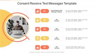 Consent Receive Text Messages Template In Powerpoint And Google Slides Cpb