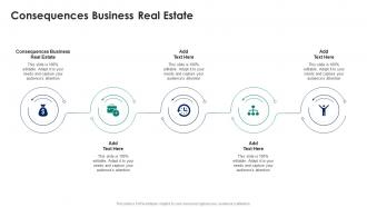 Consequences Business Real Estate In Powerpoint And Google Slides Cpb