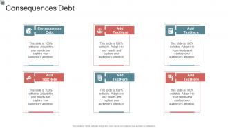 Consequences Debt In Powerpoint And Google Slides Cpb
