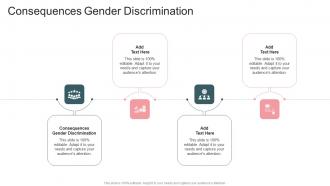 Consequences Gender Discrimination In Powerpoint And Google Slides Cpb