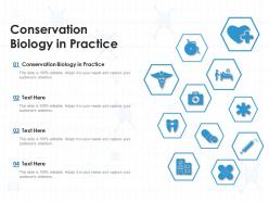 Conservation biology in practice ppt powerpoint presentation styles outfit