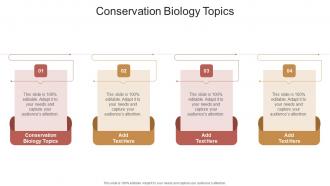 Conservation Biology Topics In Powerpoint And Google Slides Cpb
