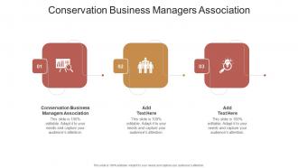 Conservation Business Managers Association In Powerpoint And Google Slides Cpb