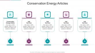 Conservation Energy Articles In Powerpoint And Google Slides Cpb