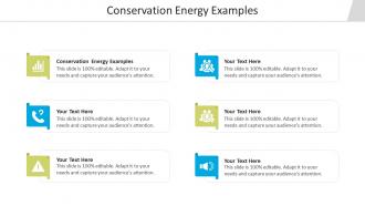 Conservation energy examples ppt powerpoint presentation styles skills cpb