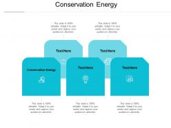 Conservation energy ppt powerpoint presentation icon brochure cpb
